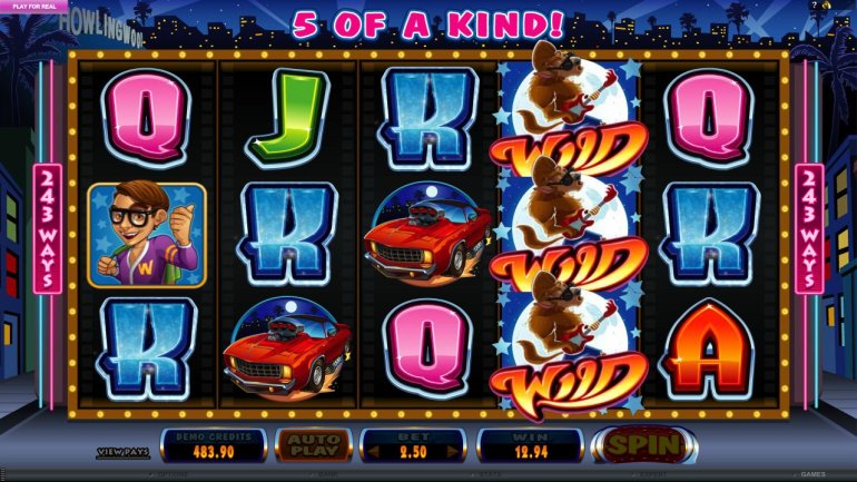 Video slot Cool Wolf